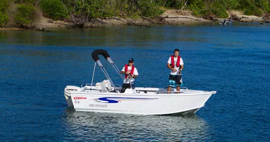 449 Outlaw aluminium boat